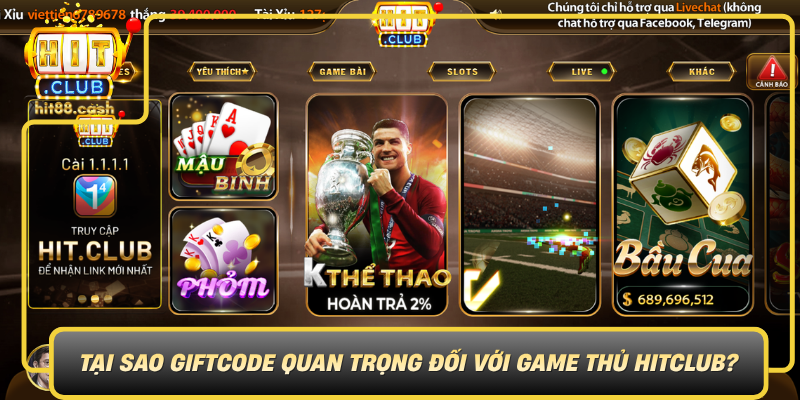 Tai Sao Giftcode Quan Trong Doi Voi Game Thu Hitclub0